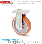 Koło BP/4/200/K - 1000 kg żeliwno poliuretanowe zestaw kołowy stały do dużych obciążeń