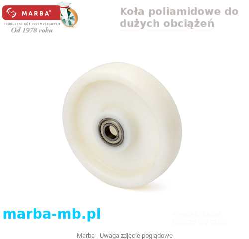 Koło poliamidowe na duże obciążenia koła do wózków koła transportowe koła tworzywowe.png