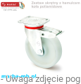 Koło poliamidowe w zestawie obrotowym z hamulcem na duże obciążenia.png