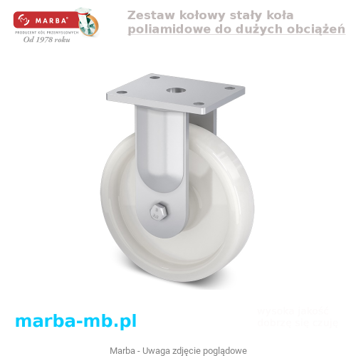 Zestaw stały koła poliamidowe do dużych obciążeń .png