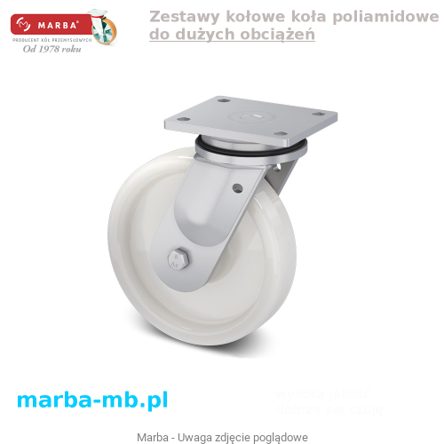 Zestawy kołowe skrętne koła poliamidowe do dużych obciążeń.png