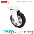 Koło aluminiowo gumowe elastyczne koloru czarnego.JPG