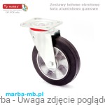 Zestaw kołowy skrętny LU/F3/080/K - 120 kg