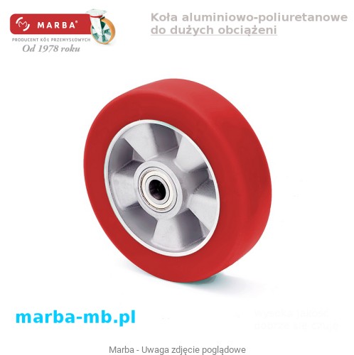 Koła poliuretanowe koła aluminiowo-poliuretanowe.JPG