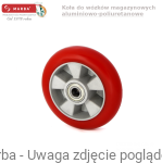 Koło MPAE/200/4K - 700 kg aluminiowo-poliuretanowe do dużych obciążeń