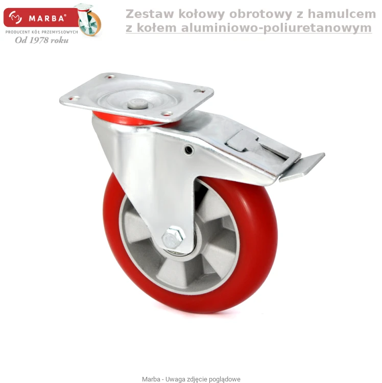 zestawy kołowe obrotowe z hamulcem z kołem aluminiowo-poliuretanowym.png
