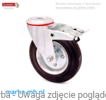 Zestaw skrętny na otwór centralny z hamulcem LCW/522/200 OB DS