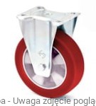 Zestaw kołowy stały BU/MPA/125/K - 350 kg koła aluminiowo-poliuretanowe