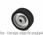 Koła aluminiowo gumowe F3/100/1K ELASTIK - 200 kg