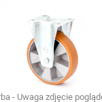 Zestaw kołowy stały BVS/PA/160/K - 600 kg koło aluminiowo-poliuretanowe