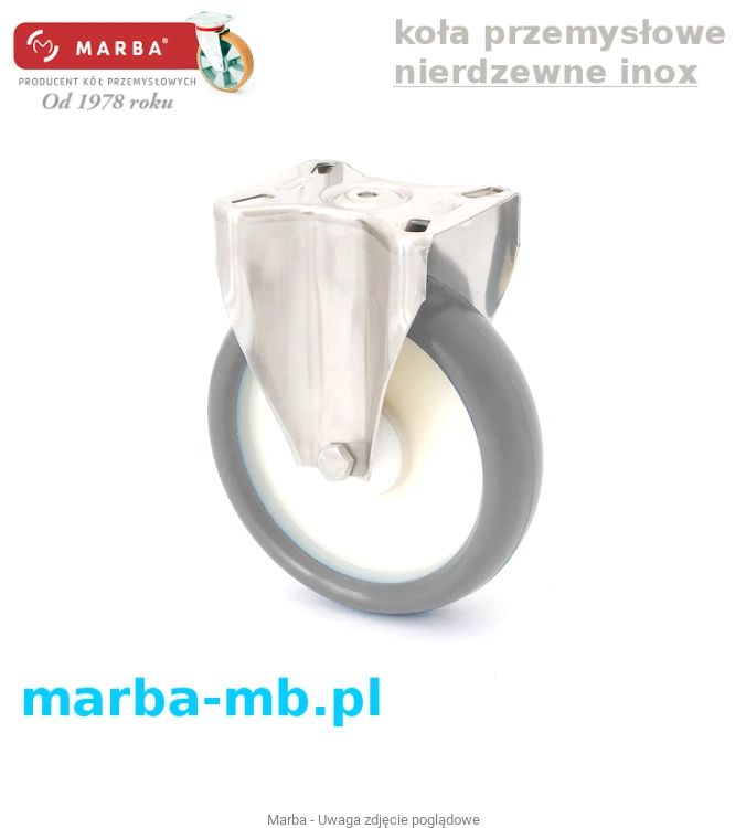 zestawy kołowe stały kółka nierdzewne inox szara guma.png