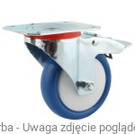 Zestaw kołowy skrętny LCW/PSK/125/KDS-N - 200 kg koło transportowe poliuretanowe