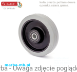 Koło poliamidowo gumowe EBG/080/40/1R - 100 kg   