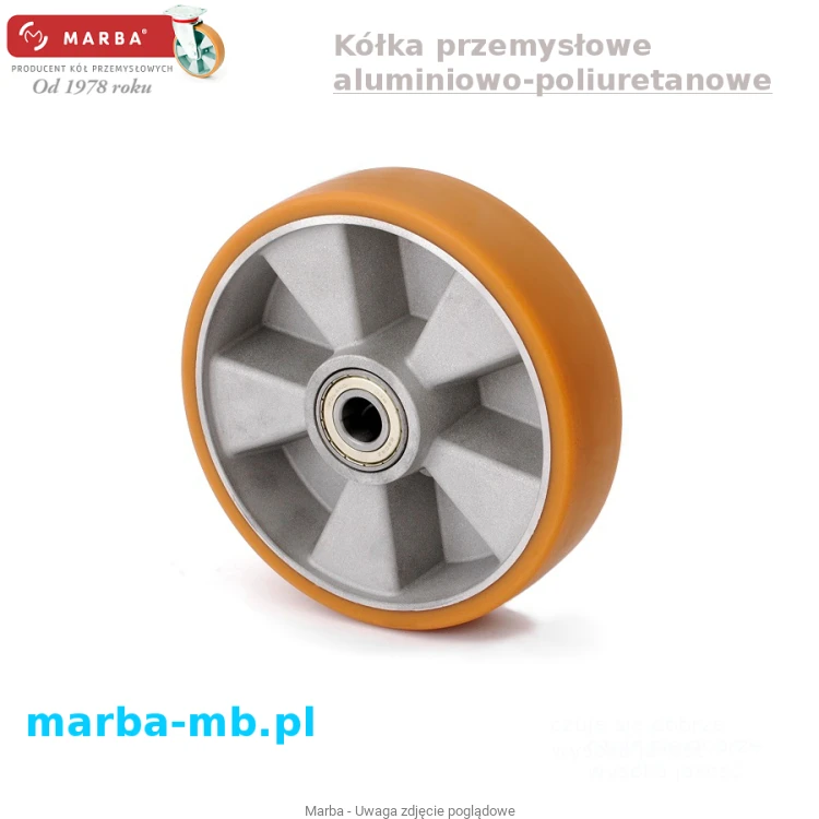 Koła aluminiowo-poliuretanowe Blickle.JPG