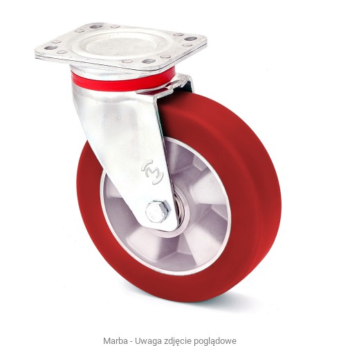 koła miękki poliuretan aluminium poliuretan bieżnią poliuretanową