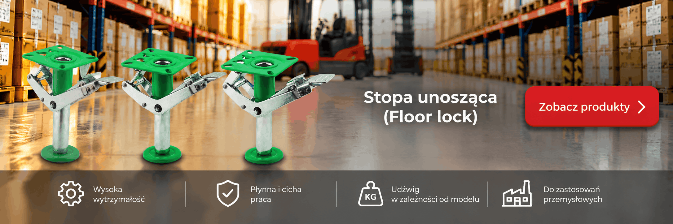 Stopa unosząca (Floor lock)